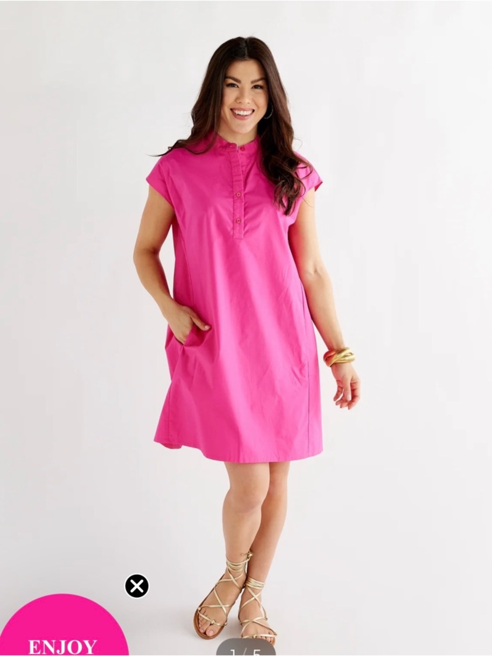 Caryn Lawn Seaside Dress
